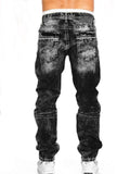 Super Cool Mens Hip-Hop Straight Jeans