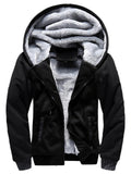 Men's Winter Warm Heavyweight Thick Sherpa Lined Hooded Coats