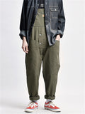 Men's Cool Street Style Multi-Pocket Cargo Jumpsuit