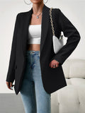 Temperament Open Front Office Blazer Coat for Lady