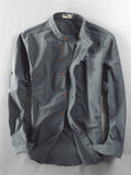 Men's Long Sleeve Buttons-Up Shirts