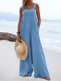 Summer Wide Leg Jumpsuits For Women