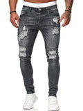 Men's Cool Slim Fit Ripped Skinny Jeans