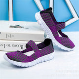 Fashion Closed Toe Breathable Woven Sandals for Women