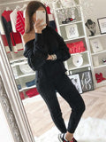 Women's Stylish Two-Piece Fashion Warm Sweater Sets