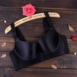 Women's Super Comfy Wireless Front Button Closure Soft Bras - Nudes