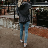 Cool Street Style Fleece Hoodies for Women