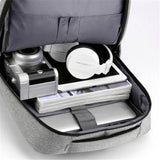 New Business Simple Style Multifunctional Waterproof Laptop Rucksack