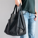 Women's Vintage Large Capacity One-Shoulder Tote Bag