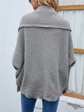 Autumn Winter Batwing Sleeve Grace Knitted Sweater for Women