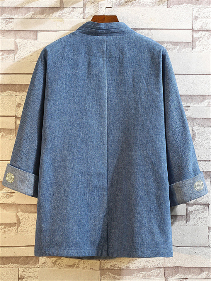 Traditional Chinese Style Denim Jackets