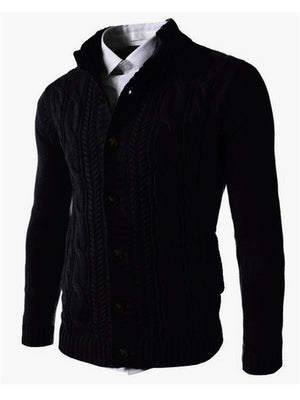 New Casual Buttons-Up Sweater For Men