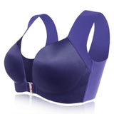 Comfortable Front Closure Seamless Wireless Bras - Nude