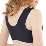 Comfortable Front Closure Seamless Wireless Bras - Nude