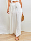 Trendy Large Size Wide Leg Loose Ladies Trousers