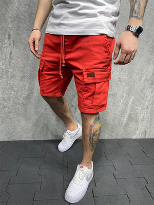 Men’s Summer Quick Dry Multi Pockets Loose Sports Shorts