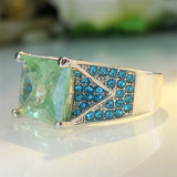 Women's Trending Delicate Personalized Square Ring