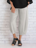Women's Casual Loose Cotton Linen Pants