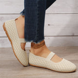 Comfort Breathable Slip-on Knitting Loafers for Lady