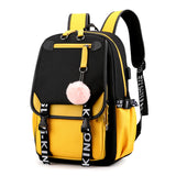 Female Trending Large Capacity Oxford Cloth Backpack