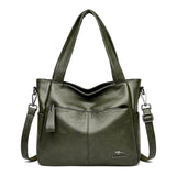 New Casual Soft Solid Color Handbags For Women