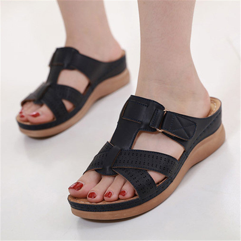 Comfort Soft Wedge Heel Beach Sandals for Women