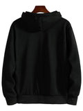 Casual Solid Color Hoodies With Pockets