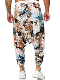 Loose Fashion Print Casual Running Athletic Comfort Harem Pants