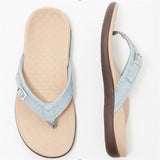 Casual Flat Heel Solid Color Flip-Flops