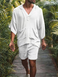 Men's Summer Holiday Beach Linen Outfits