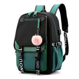 Female Trending Large Capacity Oxford Cloth Backpack