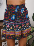 Trendy Bohemian Style Printed Skirts