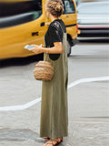 Women’s Loose Fit Wide Leg Jumpsuit Dungarees