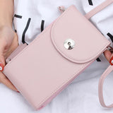 Vintage PU Universal Shoulder Phone Bag