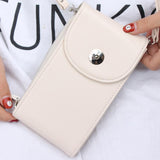 Vintage PU Universal Shoulder Phone Bag