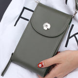 Vintage PU Universal Shoulder Phone Bag