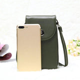 Vintage PU Universal Shoulder Phone Bag