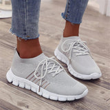 Breathable Low-Cut Non-Slip Lace Up Mesh Sneakers