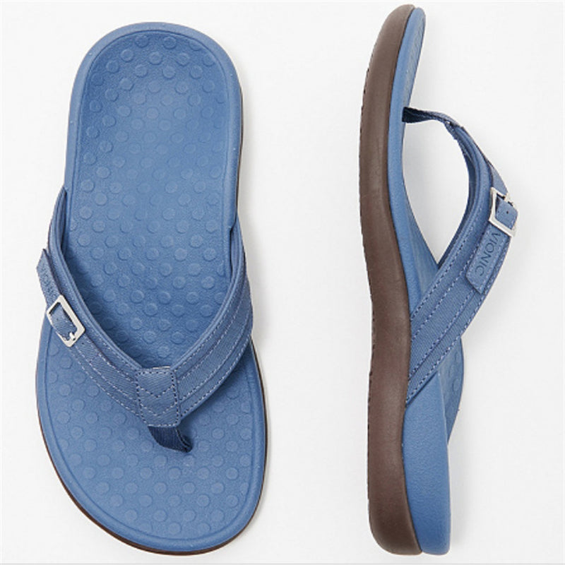 Casual Flat Heel Solid Color Flip-Flops