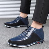 Men's Trendy Solid Color Patchwork Design Casual Shoes