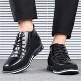 Men's Trendy Solid Color Patchwork Design Casual Shoes