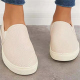 Women's Minimalist Breathable Cozy Slip-on Canvas Loafers