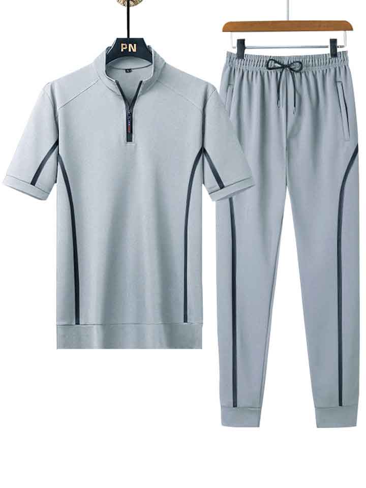 Men's Loose Breathable Short Sleeved Running Sets