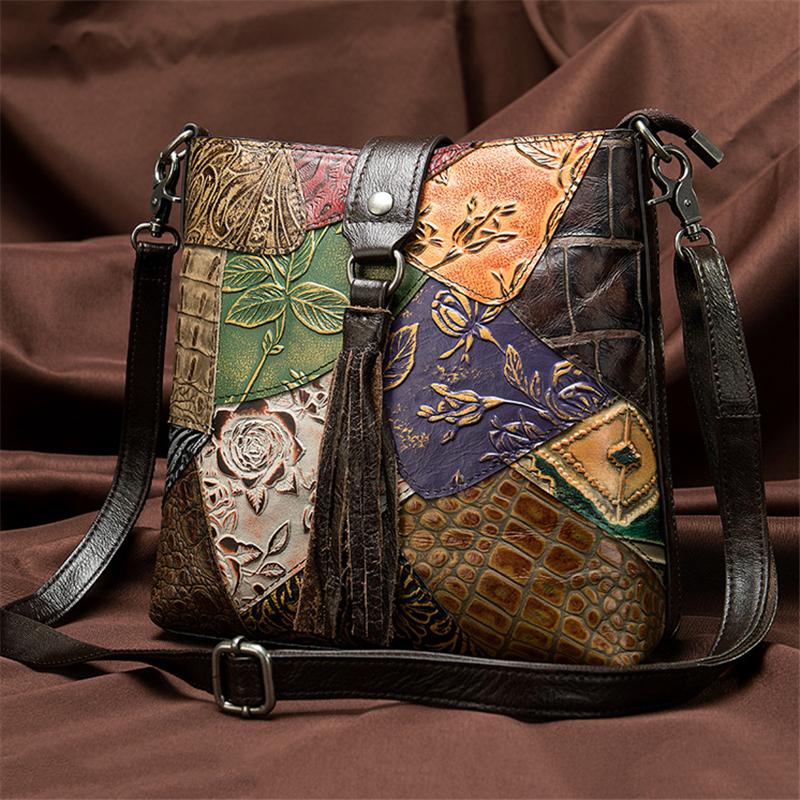 Elegant Fashion Patchwork Durable Personality Ladies Shoulder Bags