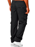 Men's Casual Cozy Straight Leg Outdoor Cargo Pants