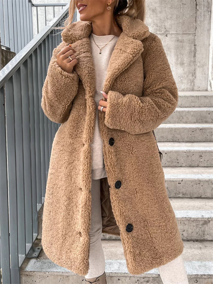 Plush Warm Thickening Winter Oversized Coats For Ladies