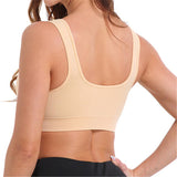 New Sports Bra For Women Gym Push-Up Sexy Active Wear Solid Color Bras