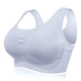 Super Comfy High Elastic Wireless Full Busty Soft Bras - Blue