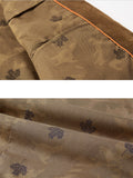 Men’s Classic Notched Lapel Collar Corduroy Blazer