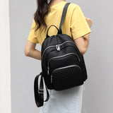 Great Simple Design Single Flat Top Handle All-Around Zip Fastening Backpack